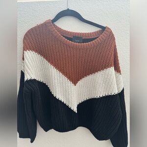 Lumiere oversized knit sweater